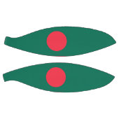 Vollständige Basketball mit Flagge von Bangladesch (Panele)