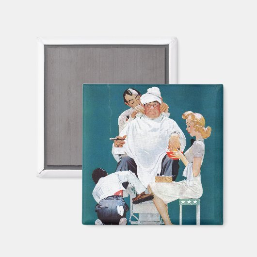 Vollständige Behandlung Magnet (Vorderseite/Rückseite)