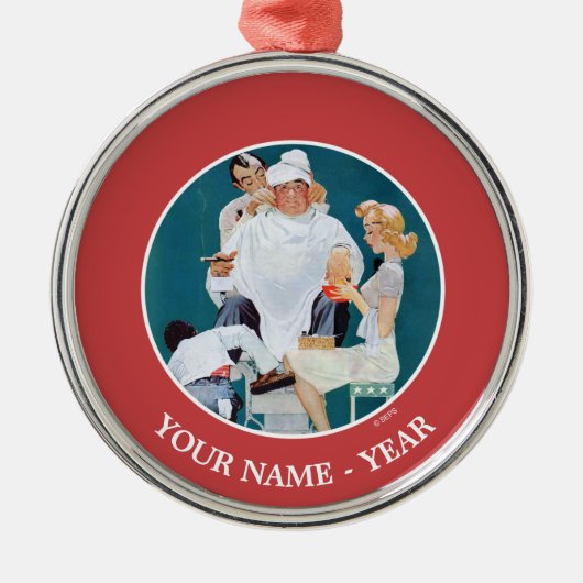 Vollständige Behandlung Ornament Aus Metall (Vorne)