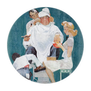 Vollständige Behandlung Schneidebrett