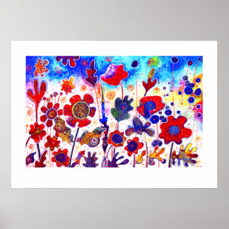 VOLLSTÄNDIGE BLUME POSTER