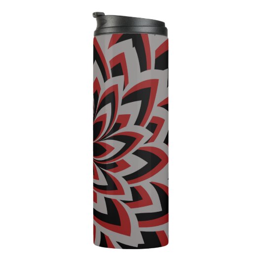 VOLLSTÄNDIGE BLUME THERMOSBECHER (Nach rechts gedreht)