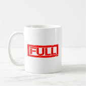 Vollständige Briefmarke Kaffeetasse (Links)