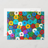 Vollständige Circle Postkarte (Vorne/Hinten)