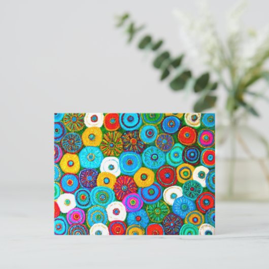 Vollständige Circle Postkarte (Stehend Vorderseite)