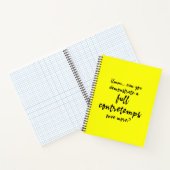 Vollständige Contretemps Meyer Lemon Notizblock (Innenseite)