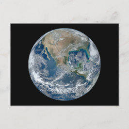 Vollständige Erde 2012 Postkarte