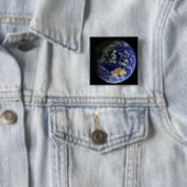 Vollständige Erde aus dem Weltraum mit Australien Button (Beispiel)