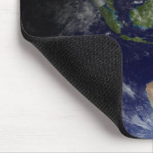 Vollständige Erde aus dem Weltraum mit Australien Mousepad (Ecke)