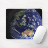 Vollständige Erde aus dem Weltraum mit Australien Mousepad (Mit Mouse)