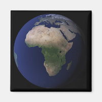 Vollständige Erde mit Afrika, Europa und dem Nahen