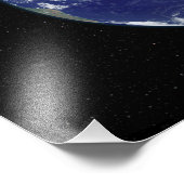 Vollständige Erde mit Afrika und Europa Fotodruck (Ecke)