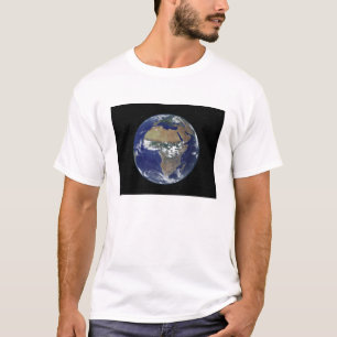Vollständige Erde mit Afrika und Europa T-Shirt
