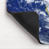 Vollständige Erde mit Amerika Mousepad (Ecke)