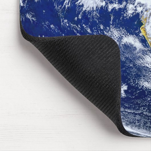 Vollständige Erde mit Amerika Mousepad (Ecke)