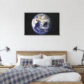 Vollständige Erde mit Europa und Asien 2 Leinwanddruck (Insitu (Schlafzimmer))