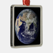 Vollständige Erde mit Europa und Asien 2 Ornament Aus Metall (Rechts)