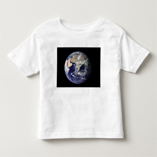 Vollständige Erde mit Europa und Asien Kleinkind T-shirt (Vorderseite)