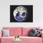 Vollständige Erde mit Europa und Asien Leinwanddruck (Insitu (Wohnzimmer))