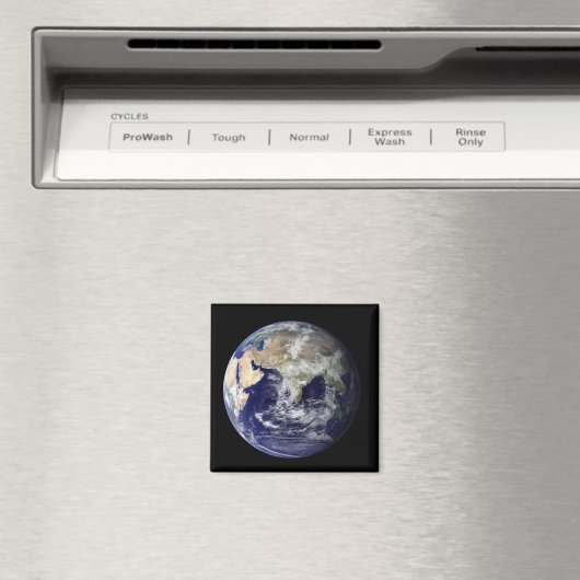 Vollständige Erde mit Europa und Asien Magnet (In Situ (Geschirrspüler))