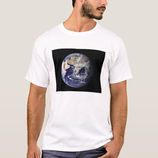 Vollständige Erde mit Europa und Asien T-Shirt (Vorderseite)