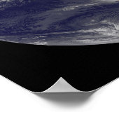 Vollständige Erde mit Nord- und Südamerika 2 Poster (Ecke)