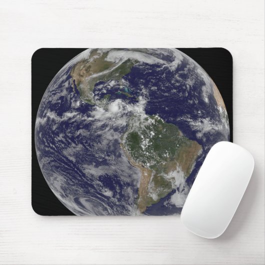 Vollständige Erde mit Nord- und Südamerika 3 Mousepad (Mit Mouse)