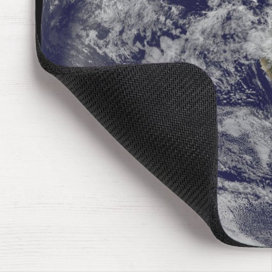 Vollständige Erde mit Nord- und Südamerika 4 Mousepad (Ecke)