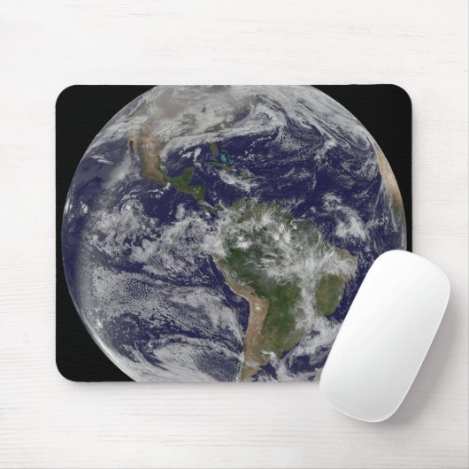 Vollständige Erde mit Nord- und Südamerika 4 Mousepad (Mit Mouse)