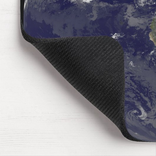 Vollständige Erde mit Nord- und Südamerika 5 Mousepad (Ecke)