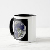 Vollständige Erde mit Nord- und Südamerika 5 Tasse (Vorderseite Links)