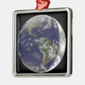 Vollständige Erde mit Nord- und Südamerika 7 Ornament Aus Metall (Links)