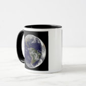 Vollständige Erde mit Nord- und Südamerika 7 Tasse (Vorderseite Links)