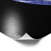 Vollständige Erde mit Nordamerika Fotodruck (Ecke)