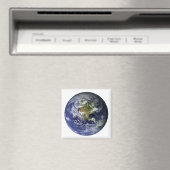 Vollständige Erde mit Nordamerika Magnet (In Situ (Geschirrspüler))
