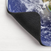 Vollständige Erde mit Nordamerika Mousepad (Ecke)