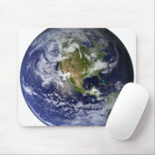 Vollständige Erde mit Nordamerika Mousepad (Mit Mouse)