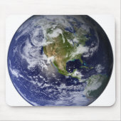 Vollständige Erde mit Nordamerika Mousepad (Vorne)