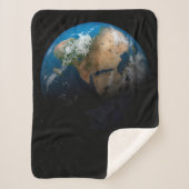 Vollständige Erde mit simulierten Wolken über Afri Sherpadecke (Vorderseite)