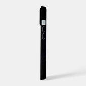 Vollständige Erde mit simulierten Wolken über der iPhone 15 Hülle (Linke Seite)