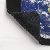 Vollständige Erde mit Südamerika 2 Mousepad (Ecke)