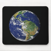 Vollständige Erde mit Südamerika Mousepad (Vorne)