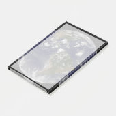 Vollständige Erde mit tropischen Stürmen im Atlant Post-it Klebezettel (angewinkelt)