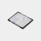 Vollständige Erde mit tropischen Stürmen im Atlant Post-it Klebezettel (angewinkelt)