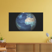 Vollständige Erde mit Verdunstung Leinwanddruck (Insitu (Wohnzimmer))
