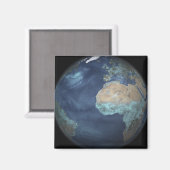 Vollständige Erde mit Verdunstung Magnet (Vorderseite/Rückseite)