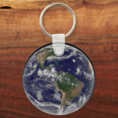 Vollständige Erde mit verschiedenen tropischen Stu Schlüsselanhänger (Rückseite)