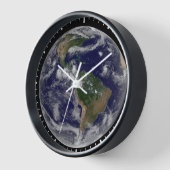 Vollständige Erde mit verschiedenen tropischen Stu Uhr (Winkel)