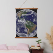 Vollständige Erde mit verschiedenen tropischen Stu Wandteppich Mit Holzrahmen (Schlafzimmer)