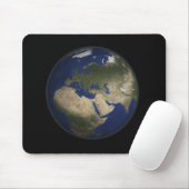 Vollständige Erdsicht auf Afrika, Europa und Mitte Mousepad (Mit Mouse)